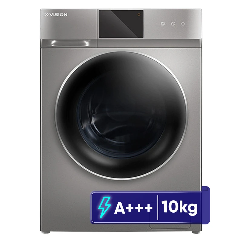 ماشین لباسشویی 10 کیلوگرم اتوماتیک ایکس ویژن مدل TV102-ASD