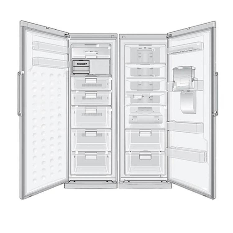 یخچال فریزر دوقلو 40 فوت سام مدل RR65-RZ65/W