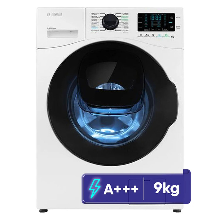ماشین لباسشویی 9 کیلوگرم اتوماتیک اسنوا مدل SWM-F92S